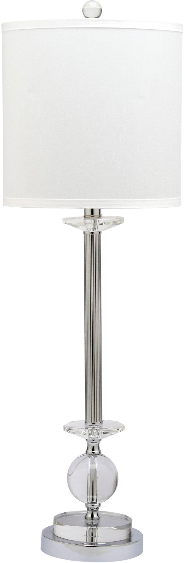 Safavieh MARLA Crystal Candle Table Lamp Set of 2, 31-Inch Stylish Lighting for Modern and Traditional Décor LIT4165A-SET2