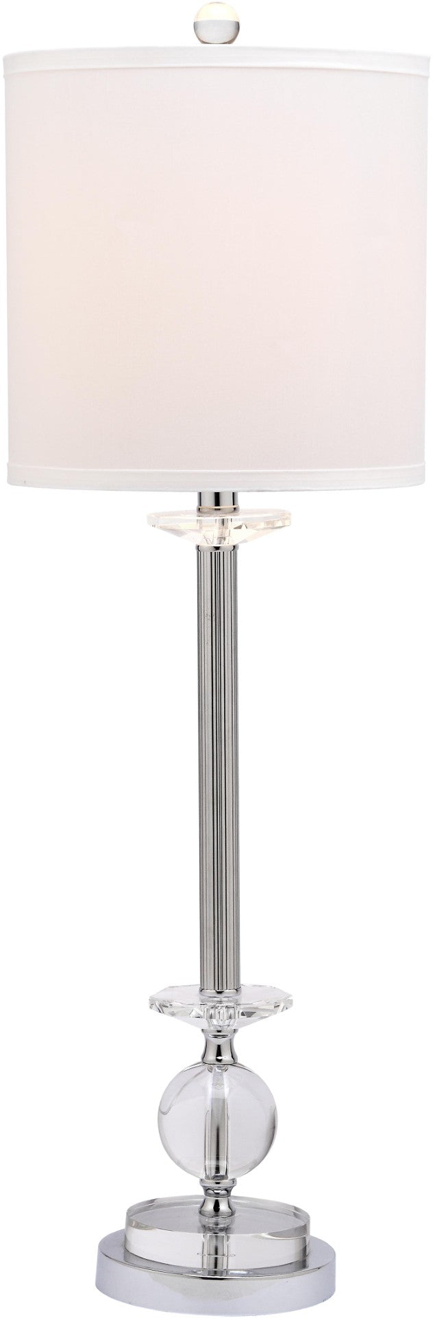 Safavieh MARLA Crystal Candle Table Lamp Set of 2, 31-Inch Stylish Lighting for Modern and Traditional Décor LIT4165A-SET2