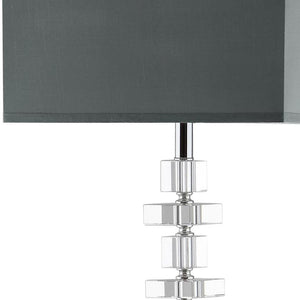 Safavieh TIMES SQUARE Floor Lamp - Elegant Crystal Design with Metal Base for Ambient Illumination & Style LIT4174A