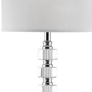 Safavieh LONBARD STREET Crystal and Iron Floor Lamp - Elegant 60-Inch Tall Lamp for Modern & Classic Interiors LIT4178A