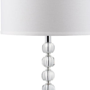 Safavieh VENDOME Floor Lamp - Elegant Crystal Accents & Modern Metal Design for Stylish Home Lighting Decor LIT4180A