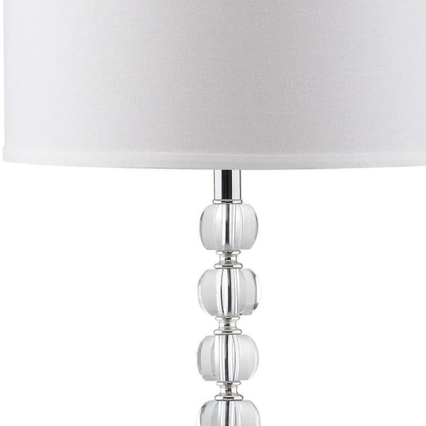 Safavieh VENDOME Floor Lamp - Elegant Crystal Accents & Modern Metal Design for Stylish Home Lighting Decor LIT4180A