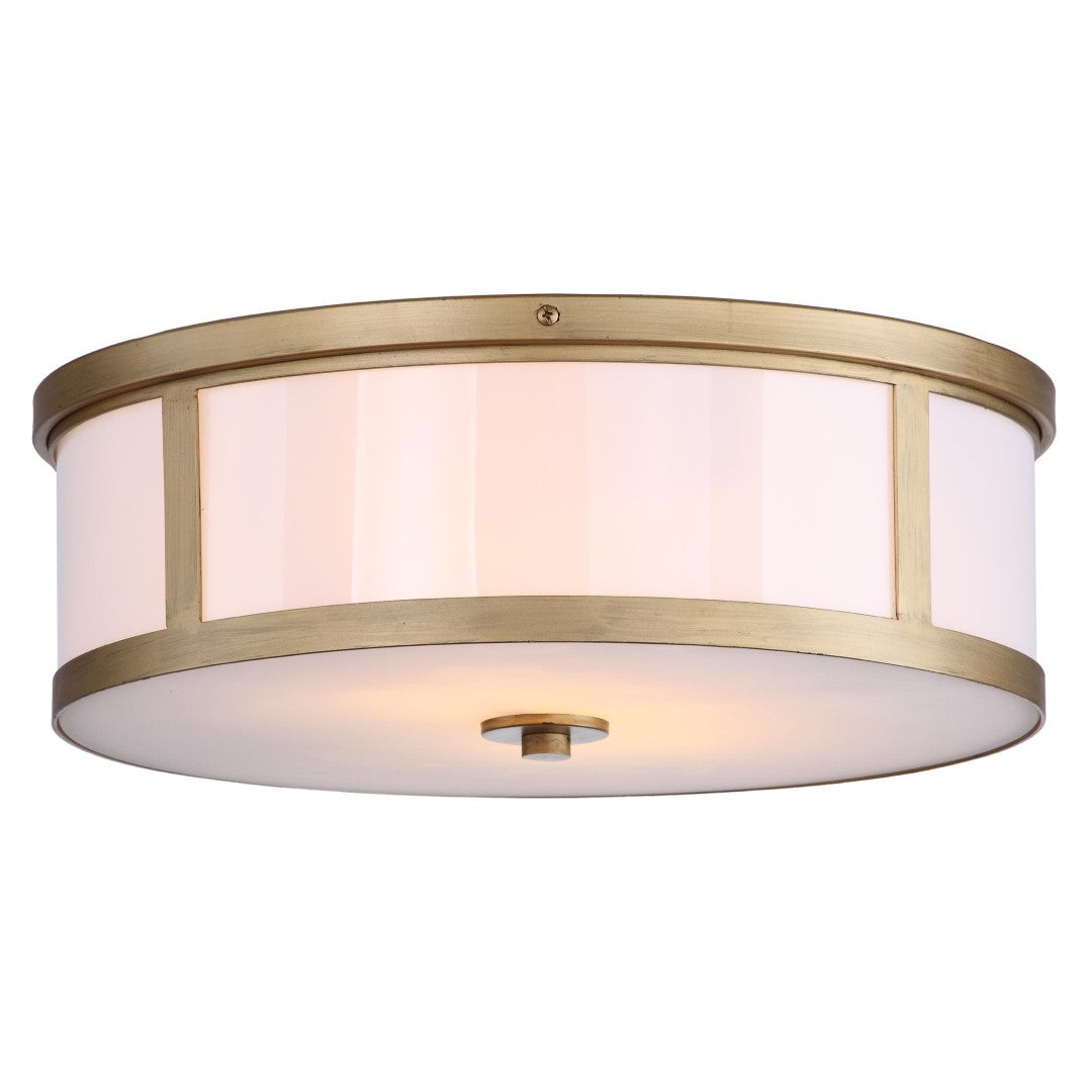 Safavieh Avery Drum Flush Mount Ceiling Light - Thumbnail 4