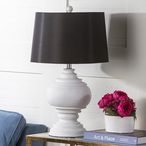 Safavieh CALLAWAY Table Lamp - Elegant Two-Tone Creme & Black Accent for Timeless Style and Warm Ambiance LIT4257A