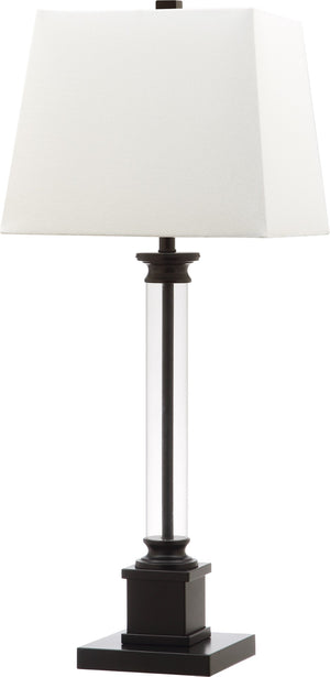 Safavieh DAVIS, Modern Acrylic and Iron Table Lamp Set of 2 for Stylish Ambient Lighting in Any Room LIT4266A-SET2