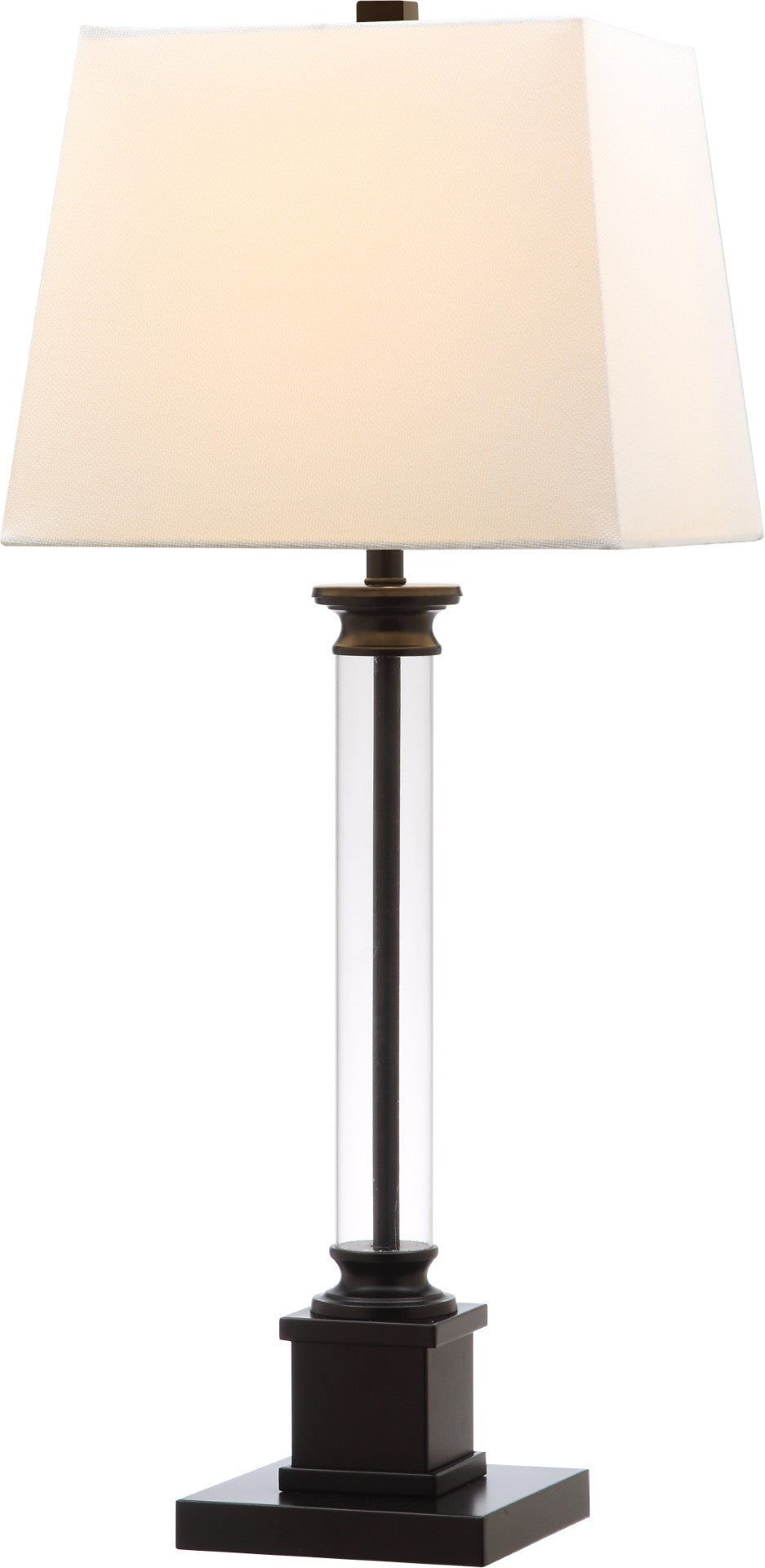 Safavieh DAVIS, Modern Acrylic and Iron Table Lamp Set of 2 for Stylish Ambient Lighting in Any Room LIT4266A-SET2