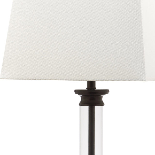 Safavieh DAVIS, Modern Acrylic and Iron Table Lamp Set of 2 for Stylish Ambient Lighting in Any Room LIT4266A-SET2