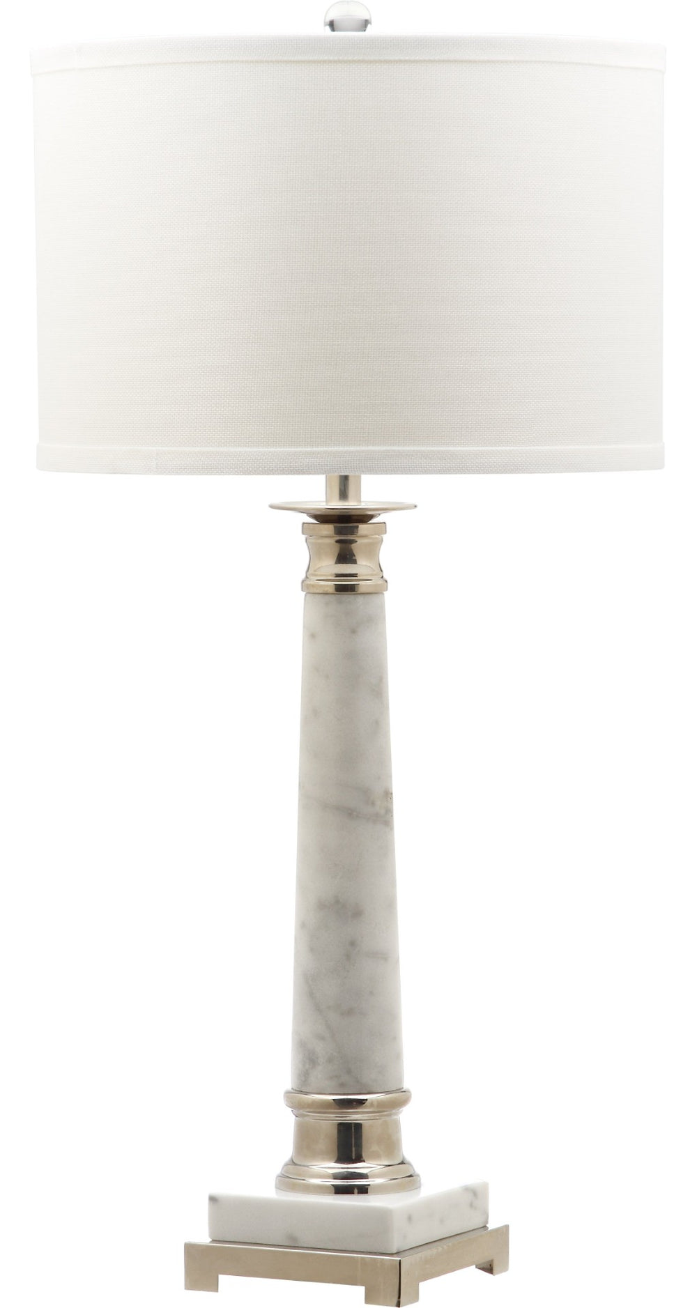 Safavieh COLLEEN Table Lamp - Elegant Marble Base, Minimalist Design, Warm Ambient Lighting for Any Space LIT4277A-SET2