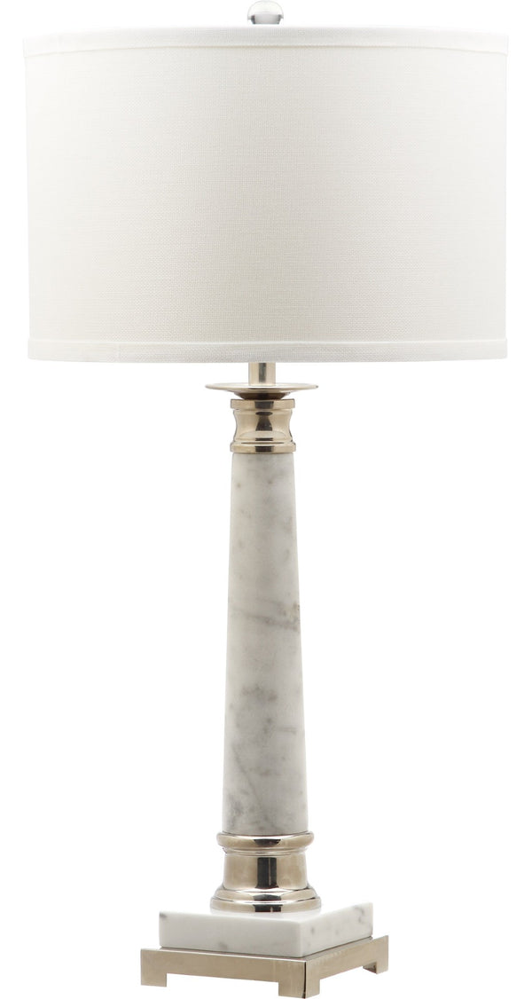 Safavieh COLLEEN Table Lamp - Elegant Marble Base, Minimalist Design, Warm Ambient Lighting for Any Space LIT4277A-SET2