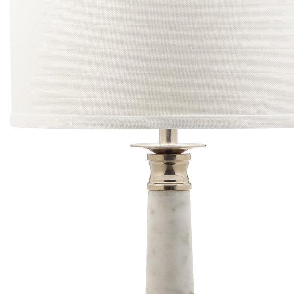 Safavieh COLLEEN Table Lamp - Elegant Marble Base, Minimalist Design, Warm Ambient Lighting for Any Space LIT4277A-SET2