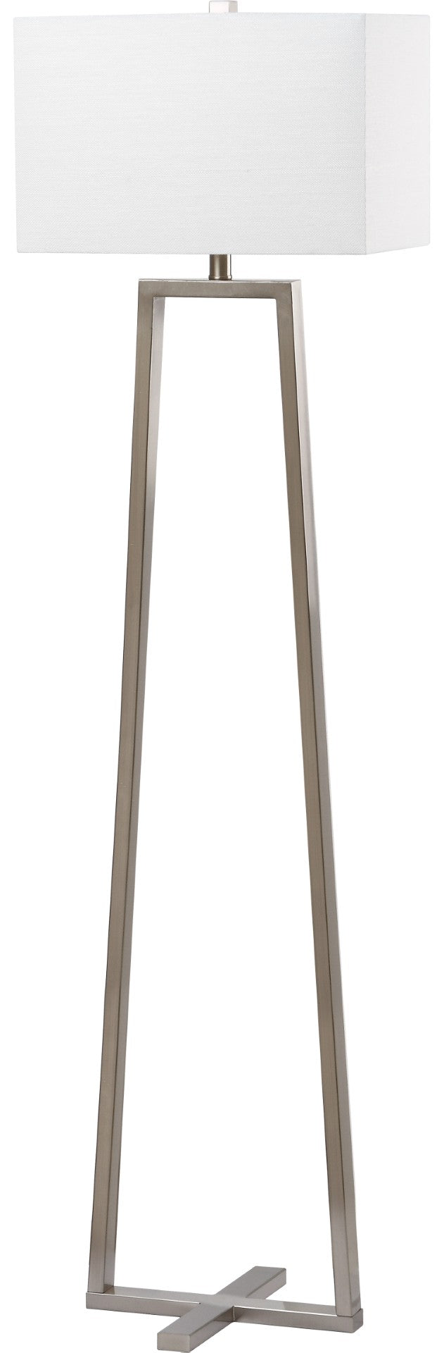 Safavieh LYELL Floor Lamp - Elegant Pewter Metal Lighting for Modern & Classic Spaces, Ideal for Any Room LIT4303A