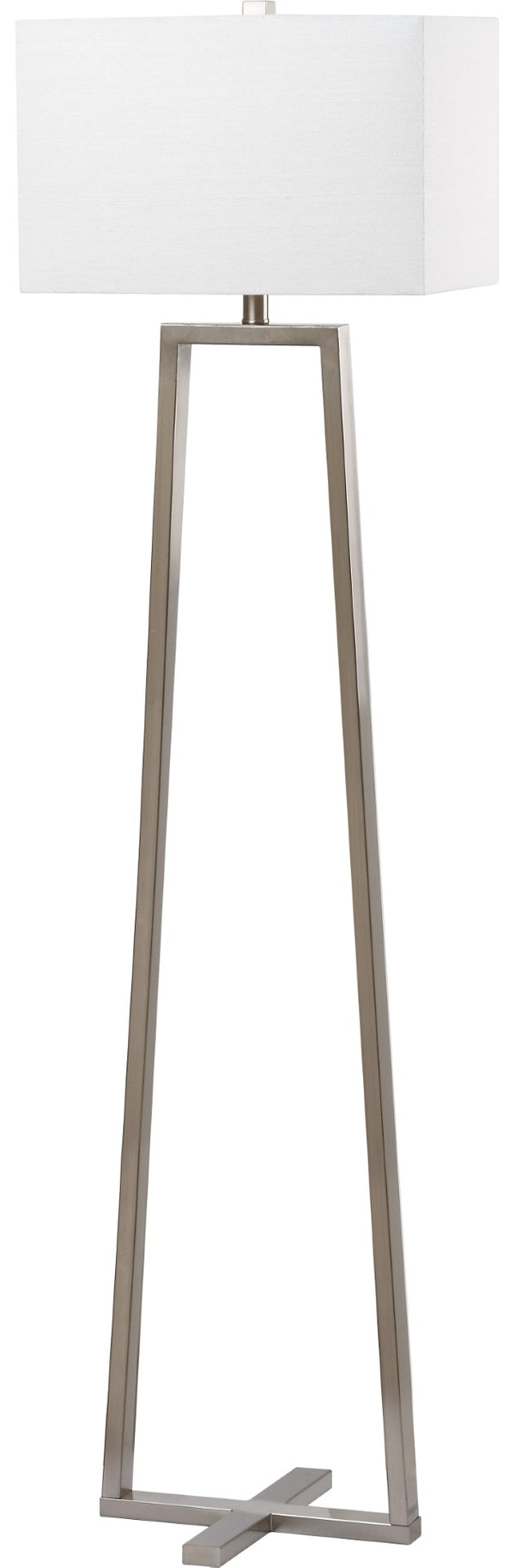 Safavieh LYELL Floor Lamp - Elegant Pewter Metal Lighting for Modern & Classic Spaces, Ideal for Any Room LIT4303A
