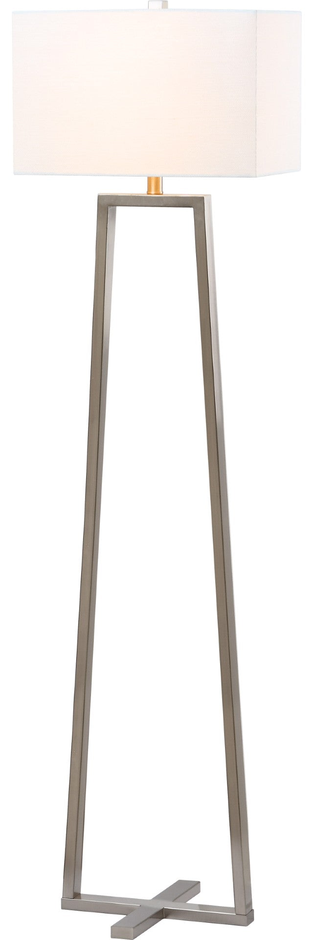 Safavieh LYELL Floor Lamp - Elegant Pewter Metal Lighting for Modern & Classic Spaces, Ideal for Any Room LIT4303A