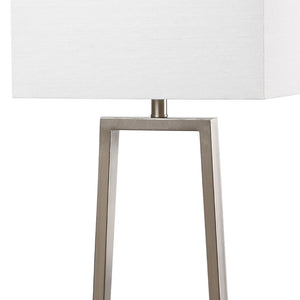 Safavieh LYELL Floor Lamp - Elegant Pewter Metal Lighting for Modern & Classic Spaces, Ideal for Any Room LIT4303A