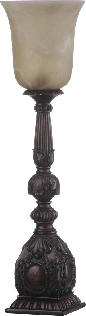 Safavieh DION Table Lamp Set of 2 - 27.5 Inch Oil Rubbed Bronze Polyresin for Elegant Home Lighting LIT4311A-SET2