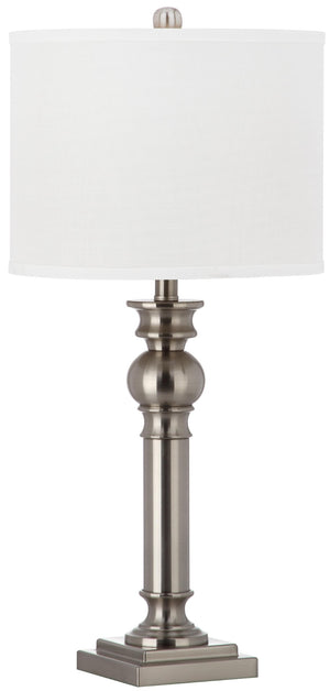 Safavieh ARGOS Column Lamps - Elegant Metal Design for Warm Ambiance in Living Rooms, Bedrooms & Offices LIT4323A-SET2