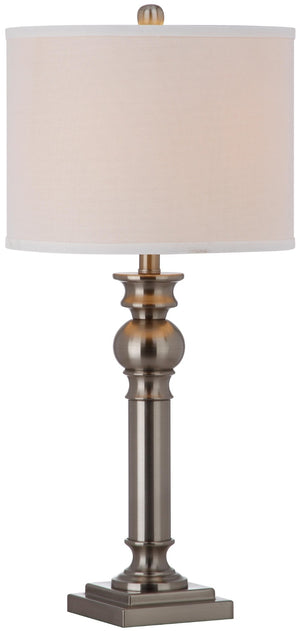 Safavieh ARGOS Column Lamps - Elegant Metal Design for Warm Ambiance in Living Rooms, Bedrooms & Offices LIT4323A-SET2