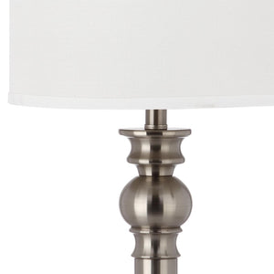 Safavieh ARGOS Column Lamps - Elegant Metal Design for Warm Ambiance in Living Rooms, Bedrooms & Offices LIT4323A-SET2