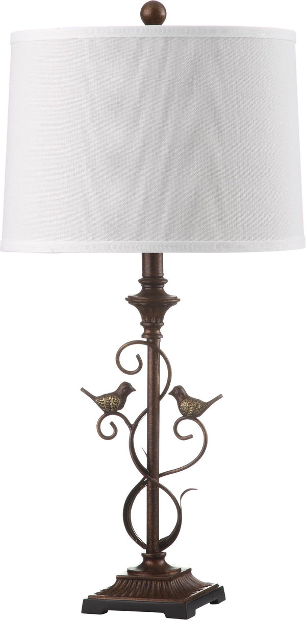 Safavieh BIRDSONG Table Lamps – Elegant Oil Rub Bronze Lighting with Sculptural Design for Any Decor Style LIT4325A-SET2