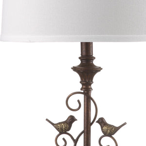 Safavieh BIRDSONG Table Lamps – Elegant Oil Rub Bronze Lighting with Sculptural Design for Any Decor Style LIT4325A-SET2
