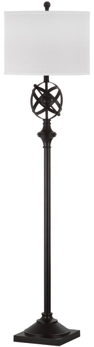 Safavieh FRANKLIN Armillary 60-Inch Floor Lamp in Oil Rubbed Bronze – Sculptural, Ambient Lighting Accent LIT4328A