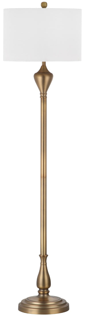 Safavieh XENIA Floor Lamp - Contemporary Warm Brown Metal Design for Stylish Ambient Lighting in Any Room LIT4333A