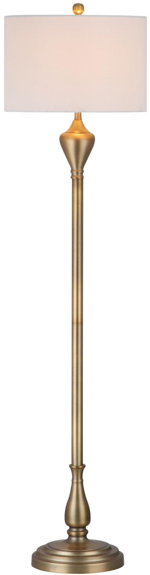 Safavieh XENIA Floor Lamp - Contemporary Warm Brown Metal Design for Stylish Ambient Lighting in Any Room LIT4333A