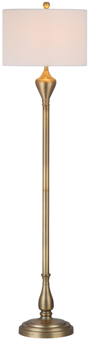 Safavieh XENIA Floor Lamp - Contemporary Warm Brown Metal Design for Stylish Ambient Lighting in Any Room LIT4333A