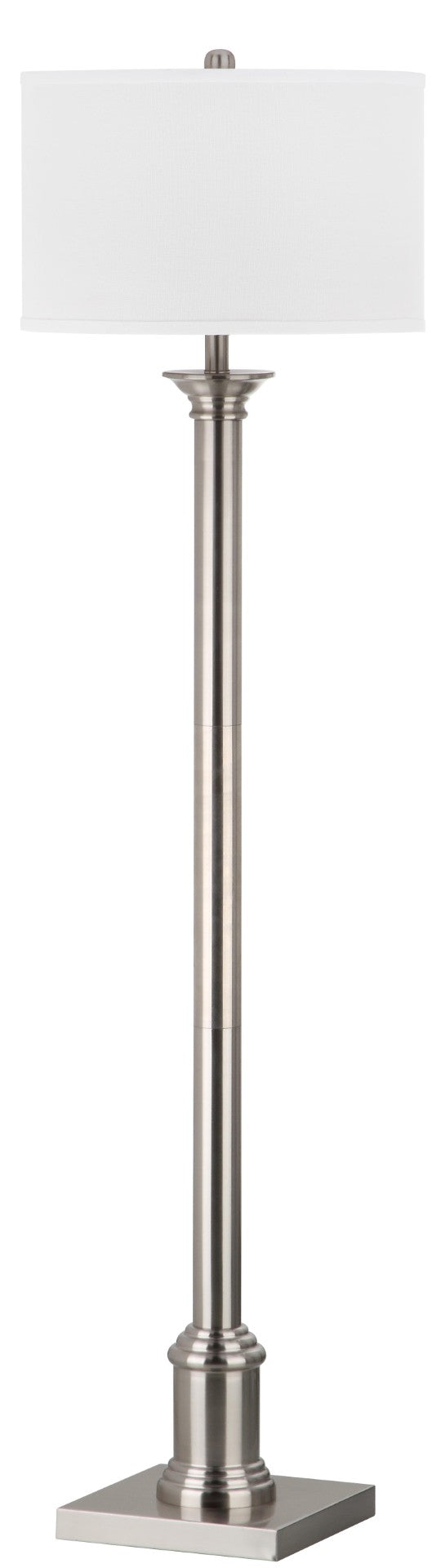 Safavieh LIVIA Floor Lamp - Chic Pewter Minimalist Design for Modern Spaces, Perfect Ambient Lighting & Style LIT4335A