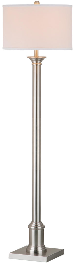 Safavieh LIVIA Floor Lamp - Chic Pewter Minimalist Design for Modern Spaces, Perfect Ambient Lighting & Style LIT4335A