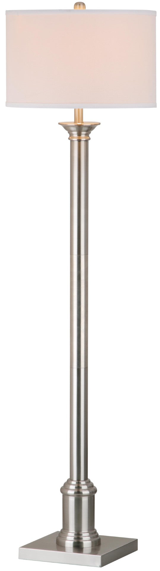 Safavieh LIVIA Floor Lamp - Chic Pewter Minimalist Design for Modern Spaces, Perfect Ambient Lighting & Style LIT4335A