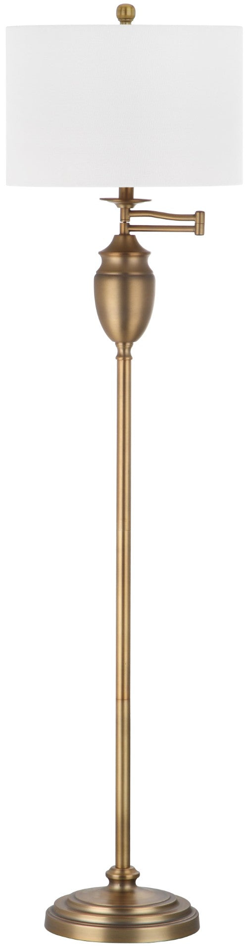 Safavieh ANTONIA Floor Lamp - Radiant Copper Sculptural Lighting for Modern & Classic Home Décor Spaces LIT4336A