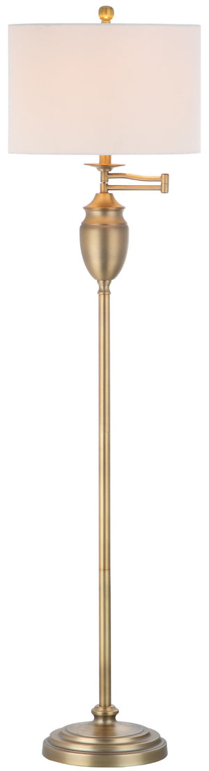 Safavieh ANTONIA Floor Lamp - Radiant Copper Sculptural Lighting for Modern & Classic Home Décor Spaces LIT4336A