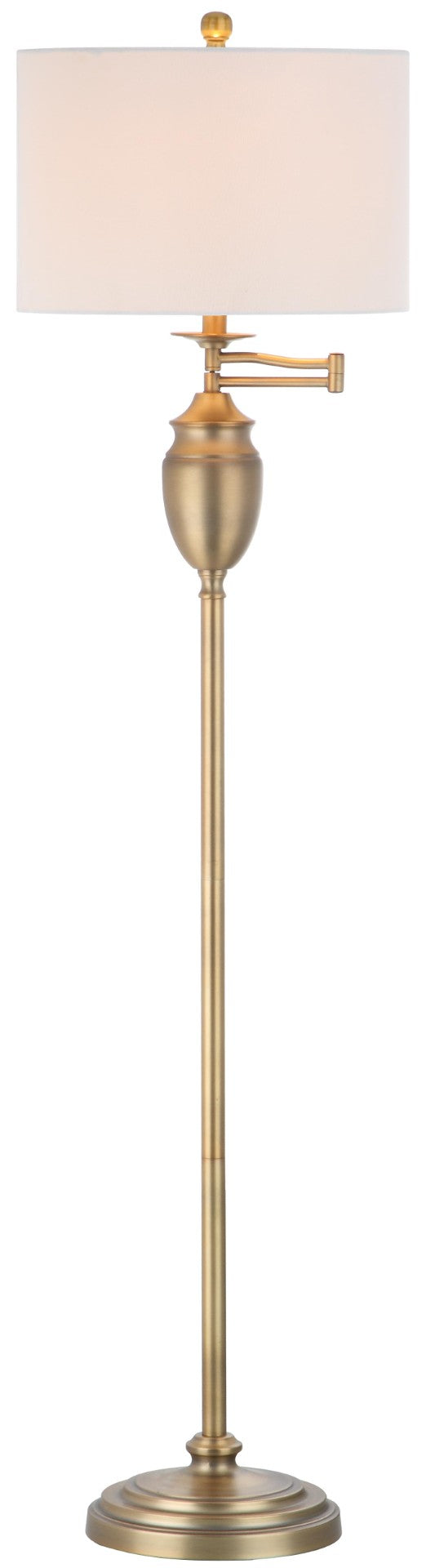Safavieh ANTONIA Floor Lamp - Radiant Copper Sculptural Lighting for Modern & Classic Home Décor Spaces LIT4336A