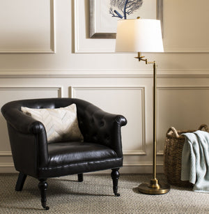 Safavieh NADIA, Adjustable Copper Metal Floor Lamp for Modern Living Spaces, Warm Ambient Lighting & Style LIT4337A