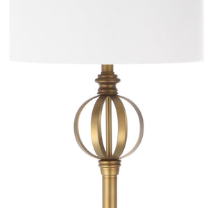 Safavieh GARDEN Sphere Floor Lamp - Elegant Gold Iron Light for Modern Spaces, Timeless Ambient Glow & Style LIT4343A