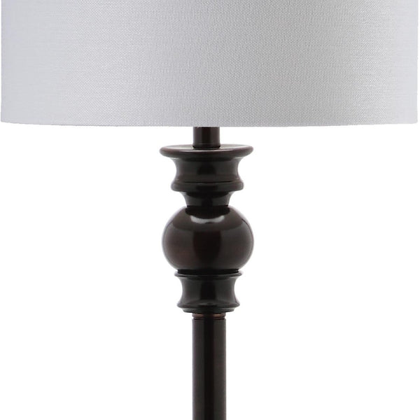 Safavieh ALPHIE Floor Lamp - Sleek Ebony Metal Design for Modern Elegance & Versatile Ambient Lighting Solutions LIT4344A