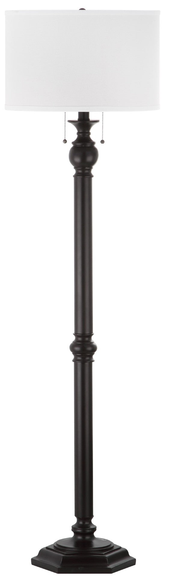 Safavieh JESSIE Floor Lamp - Elegant Oil Rub Bronze Metal Light for Modern & Classic Home Décor, 58.75" Tall LIT4345A