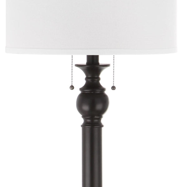 Safavieh JESSIE Floor Lamp - Elegant Oil Rub Bronze Metal Light for Modern & Classic Home Décor, 58.75" Tall LIT4345A