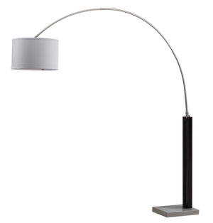 Safavieh COSMOS, 83-Inch Black Arc Floor Lamp - Modern Design for Stylish Living Spaces & Bright Reading Areas LIT4350A