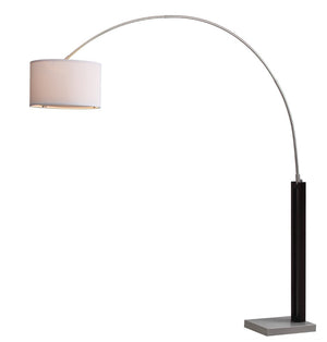 Safavieh COSMOS, 83-Inch Black Arc Floor Lamp - Modern Design for Stylish Living Spaces & Bright Reading Areas LIT4350A