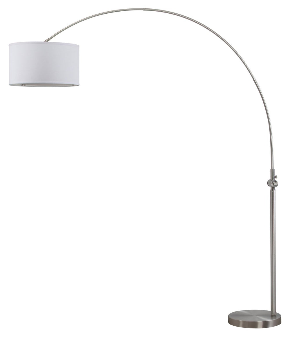 Safavieh ASCELLA, 86-Inch Matte Black Iron Arc Floor Lamp – Modern Elegance for Stylish Living Spaces LIT4351A