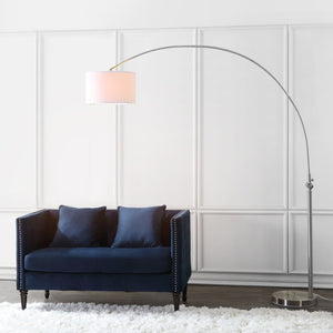 Safavieh ASCELLA, 86-Inch Matte Black Iron Arc Floor Lamp – Modern Elegance for Stylish Living Spaces LIT4351A