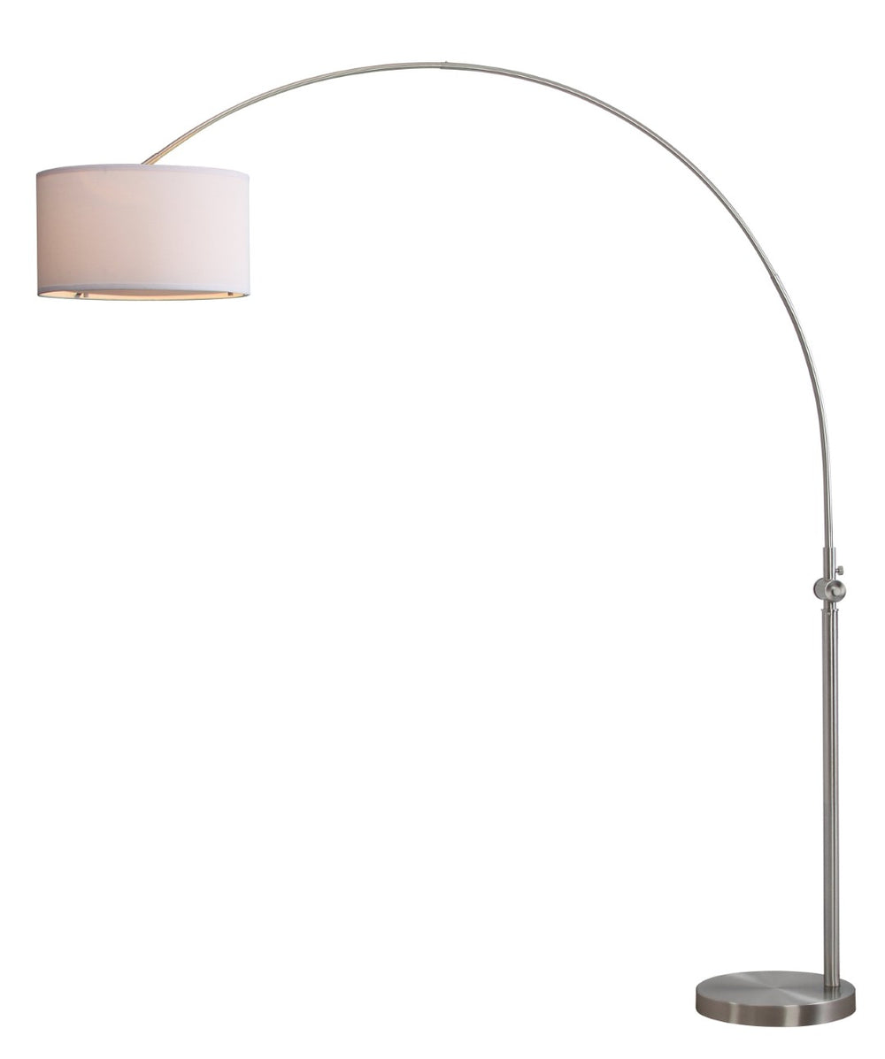 Safavieh ASCELLA, 86-Inch Matte Black Iron Arc Floor Lamp – Modern Elegance for Stylish Living Spaces LIT4351A