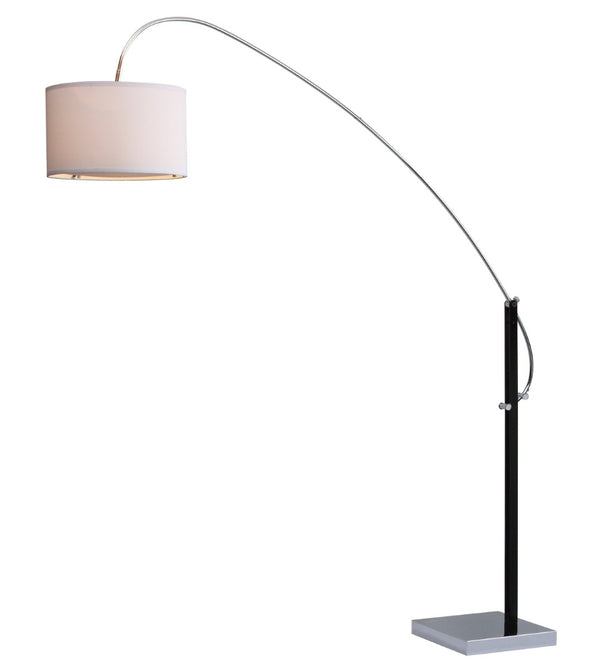 Safavieh LYRA, Extendable Chrome Arc Floor Lamp - Modern Iron Design for Versatile Illumination & Style LIT4353A