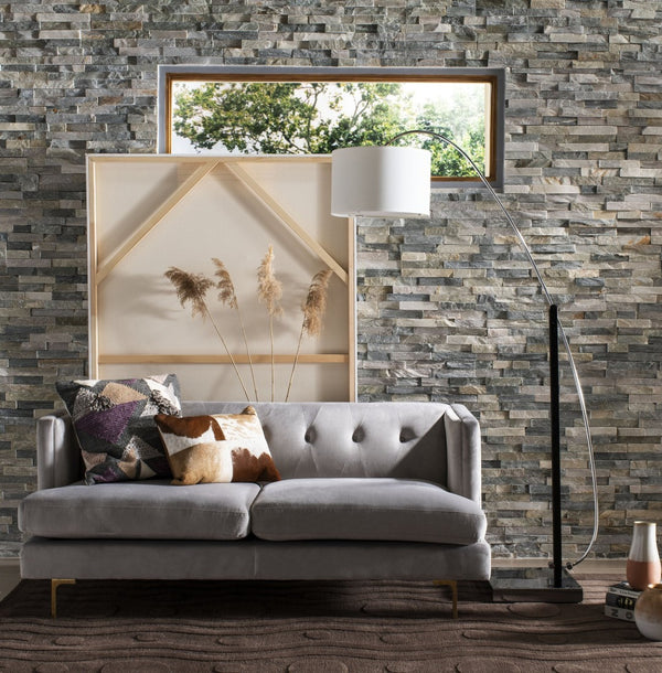 Safavieh LYRA, Extendable Chrome Arc Floor Lamp - Modern Iron Design for Versatile Illumination & Style LIT4353A