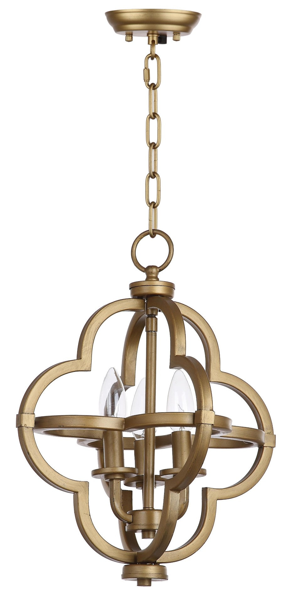 Safavieh MILA Orb Pendant Light in Polished Brass - Modern Minimalist Design, Adjustable Height & Elegant Glow LIT4372A