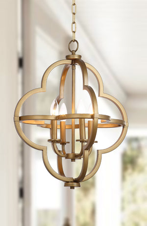 Safavieh MILLARD Orb Pendant Light in Brass – Modern Adjustable Fixture for Stylish Dining & Living Spaces LIT4373A
