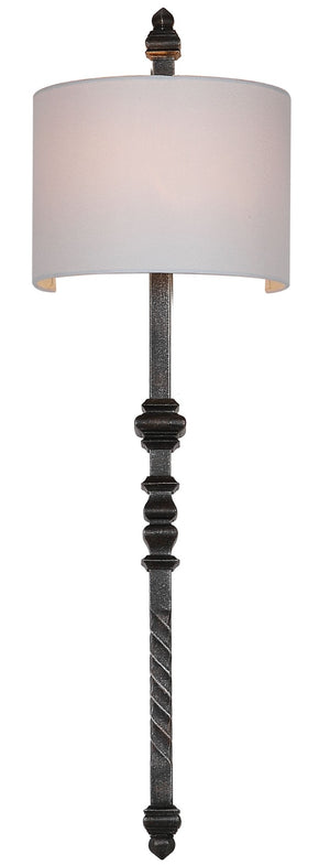Safavieh COVINGTON, 9-Inch Matte Black Iron Wall Sconce - Elegant Architectural Lighting for Any Space LIT4384A