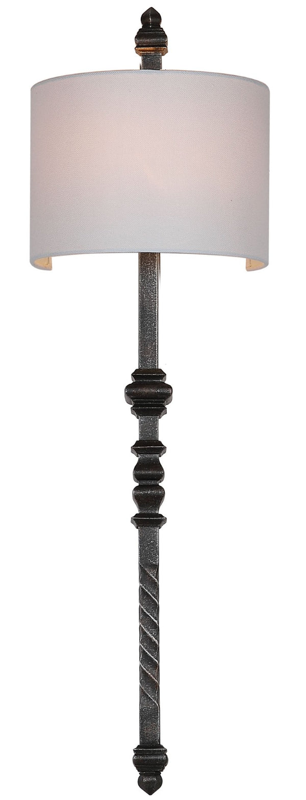 Safavieh COVINGTON, 9-Inch Matte Black Iron Wall Sconce - Elegant Architectural Lighting for Any Space LIT4384A